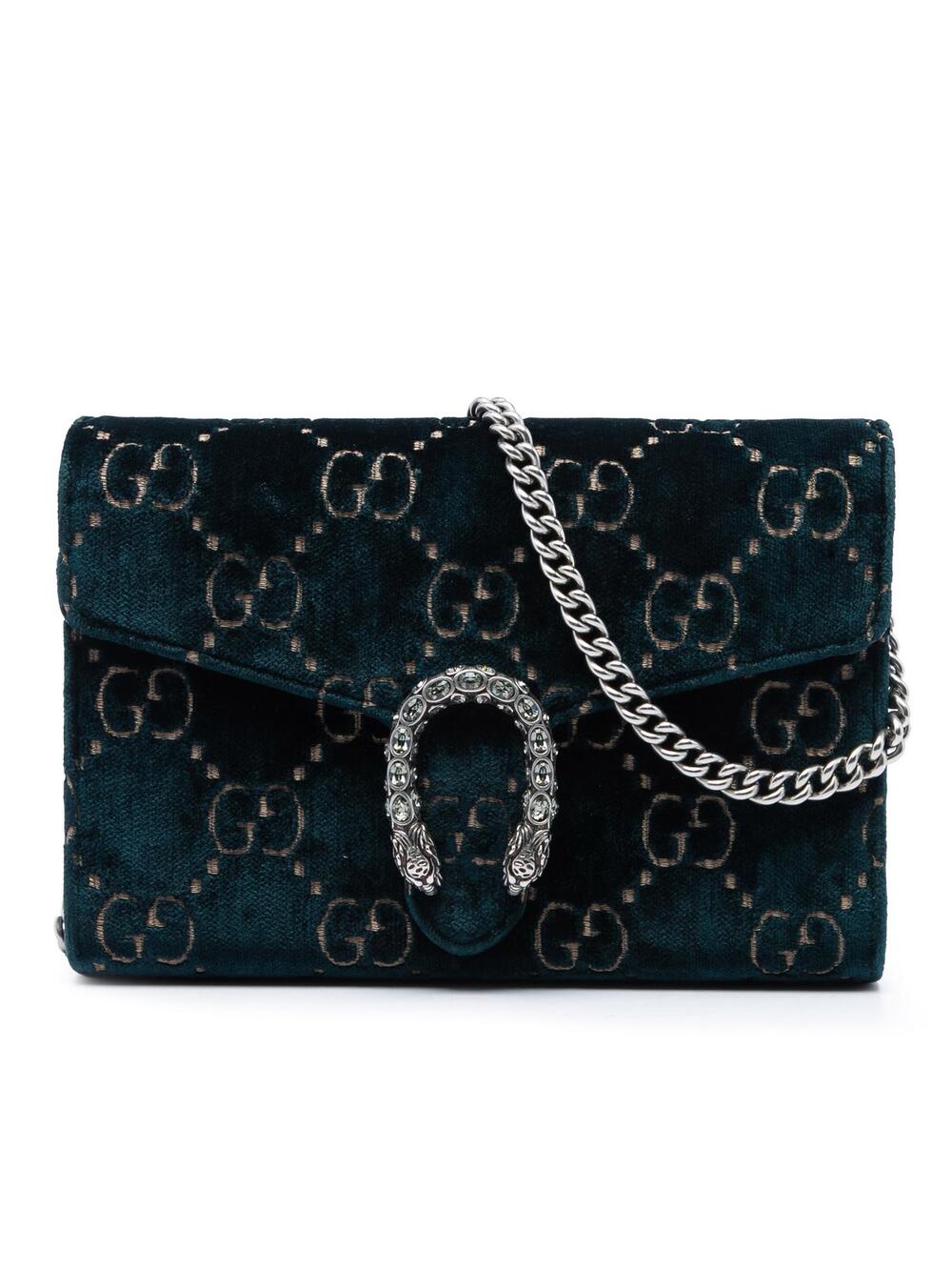 Gucci Gg Velvet Dionysus Wallet On #360464G86B